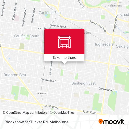 Blackshaw St/Tucker Rd map