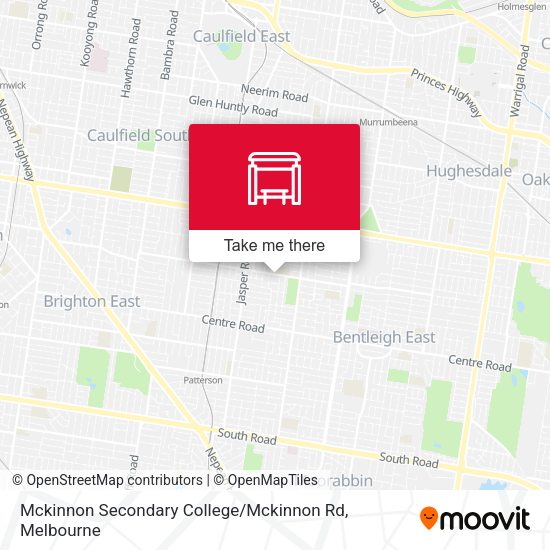 Mckinnon Secondary College / Mckinnon Rd map