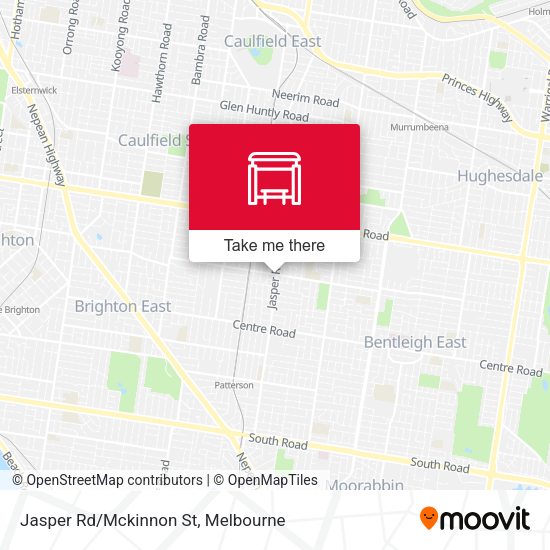 Jasper Rd/Mckinnon St map