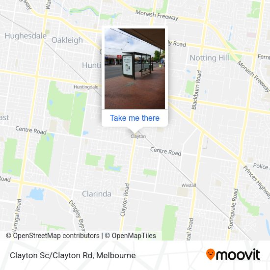 Clayton Sc / Clayton Rd map