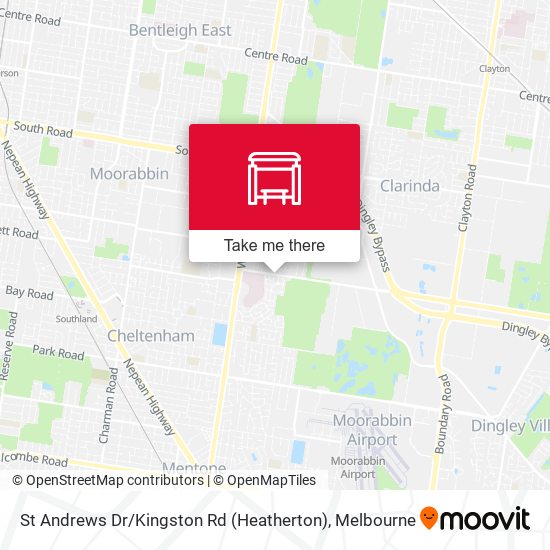 St Andrews Dr / Kingston Rd (Heatherton) map