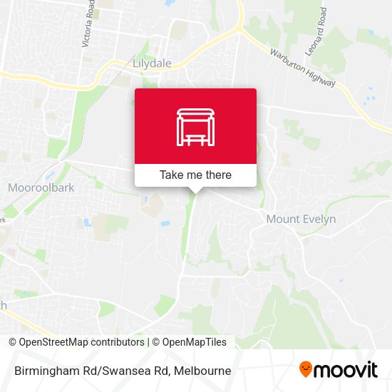 Birmingham Rd/Swansea Rd map