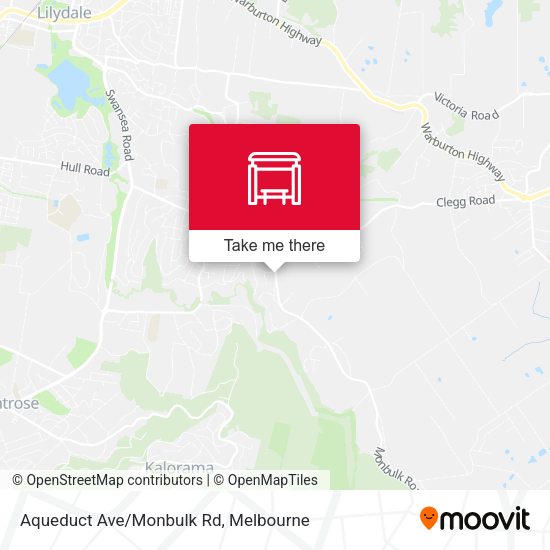 Aqueduct Ave/Monbulk Rd map