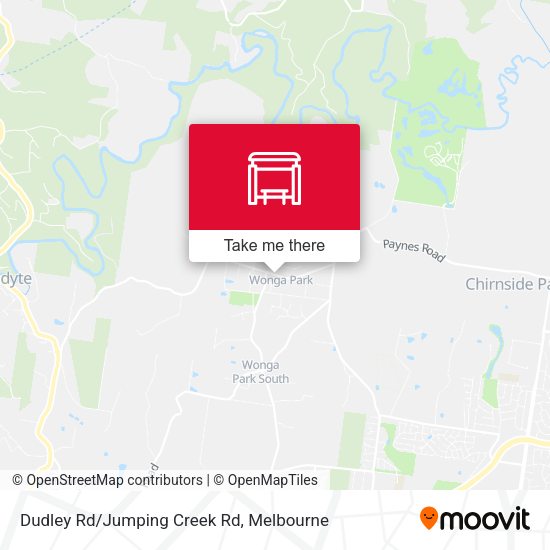Dudley Rd/Jumping Creek Rd map