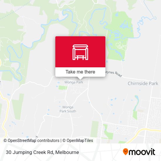 30 Jumping Creek Rd map