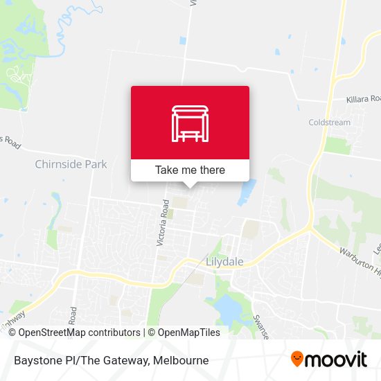 Baystone Pl/The Gateway map