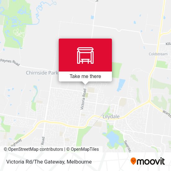 Victoria Rd/The Gateway map