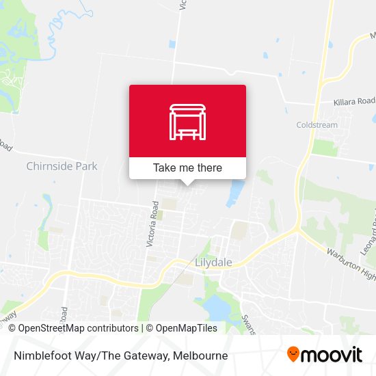 Nimblefoot Way/The Gateway map