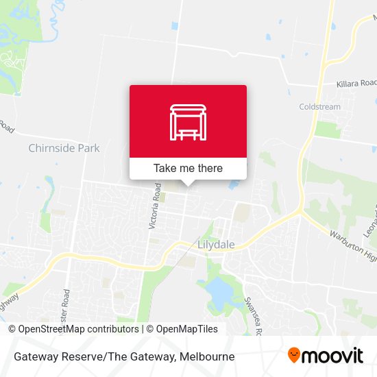 Gateway Reserve/The Gateway map