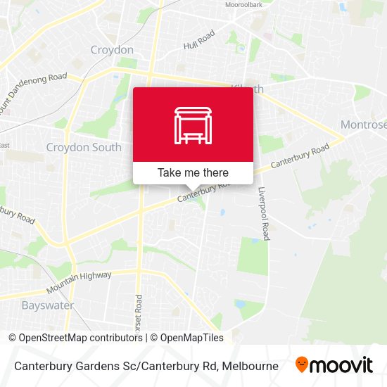 Canterbury Gardens Sc / Canterbury Rd map
