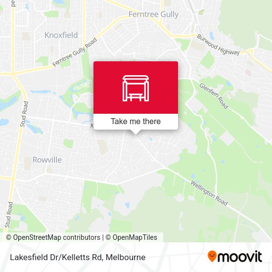 Lakesfield Dr/Kelletts Rd map
