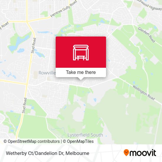 Wetherby Ct/Dandelion Dr map
