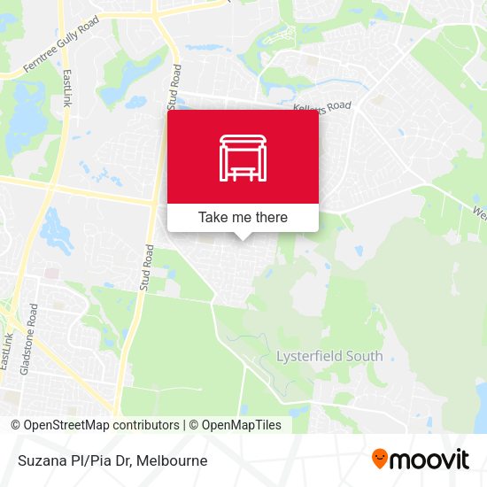 Suzana Pl/Pia Dr map