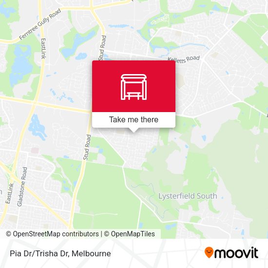 Pia Dr/Trisha Dr map