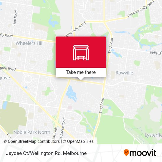 Jaydee Ct/Wellington Rd map