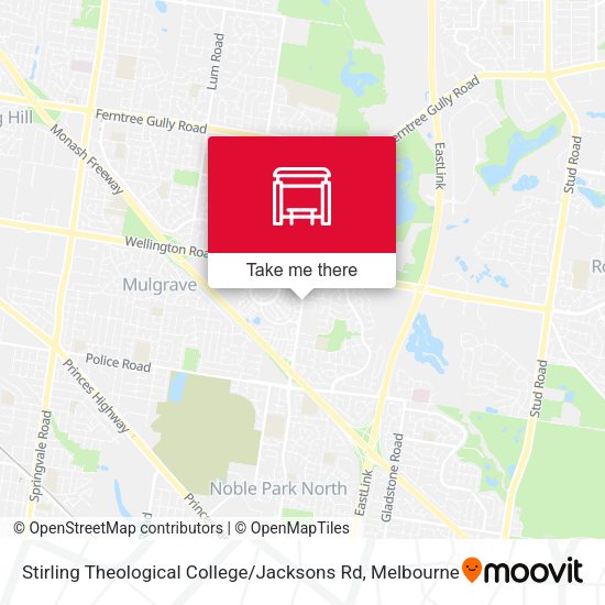 Stirling Theological College / Jacksons Rd map