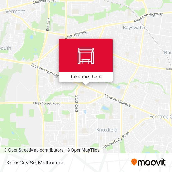 Knox City Sc map