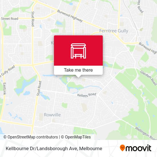 Kellbourne Dr/Landsborough Ave map