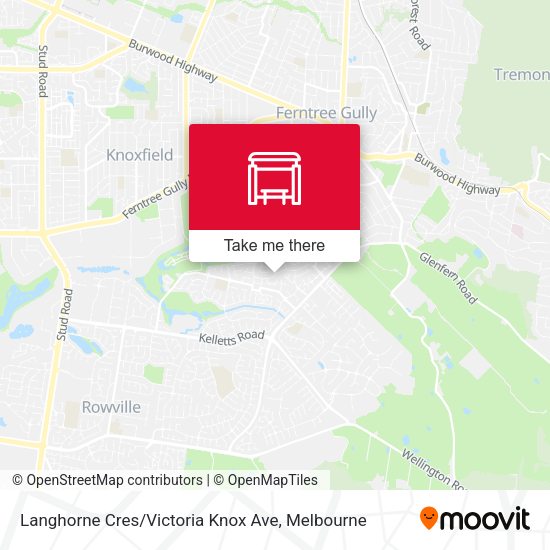 Langhorne Cres / Victoria Knox Ave map