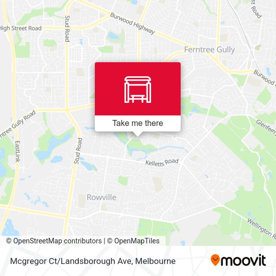 Mcgregor Ct/Landsborough Ave map