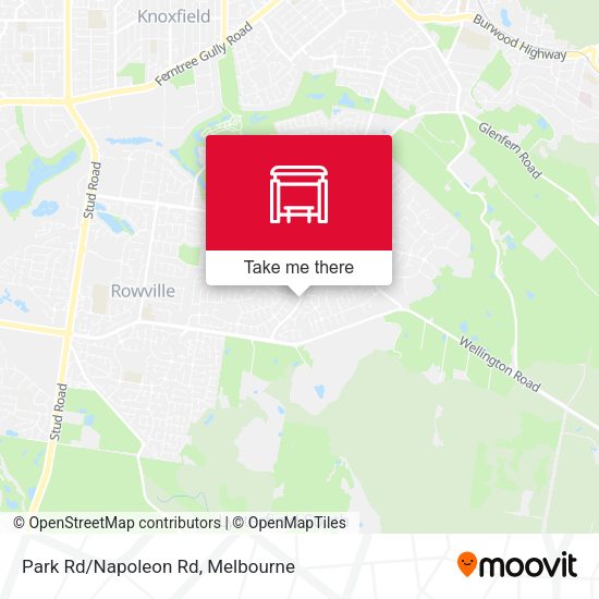 Park Rd/Napoleon Rd map