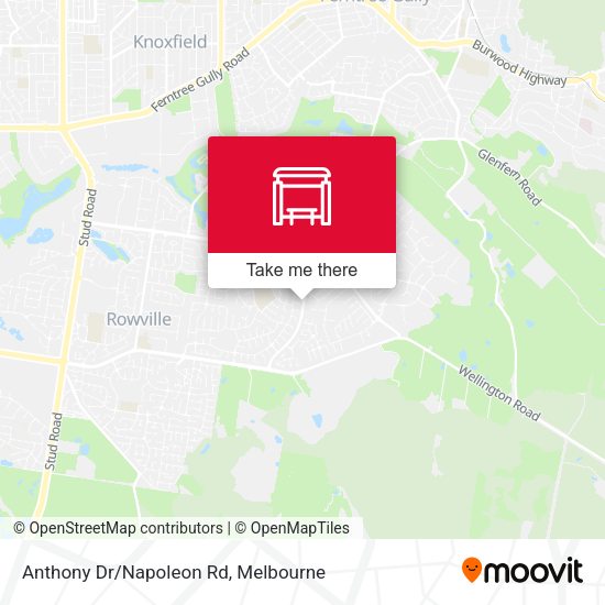 Anthony Dr/Napoleon Rd map