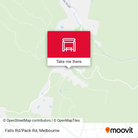 Falls Rd/Pack Rd map