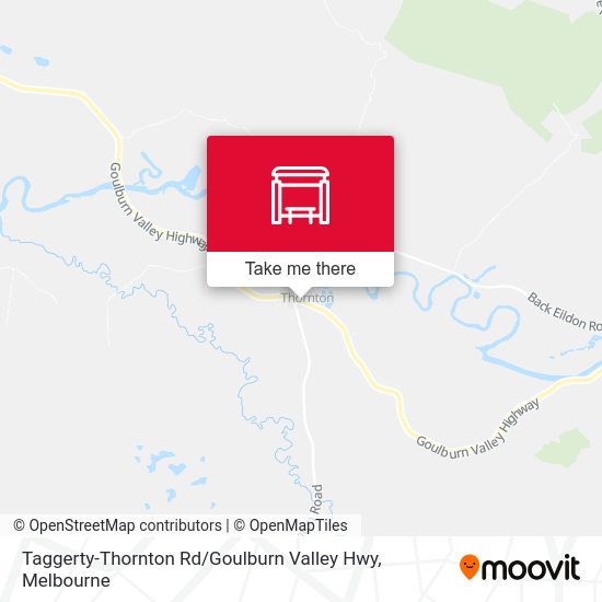TaggertyThornton Rd / Goulburn Valley Hwy stop Routes, Schedules