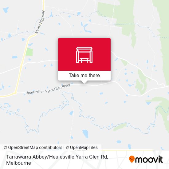 Tarrawarra Abbey / Healesville-Yarra Glen Rd map
