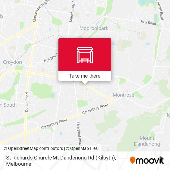 St Richards Church / Mt Dandenong Rd (Kilsyth) map