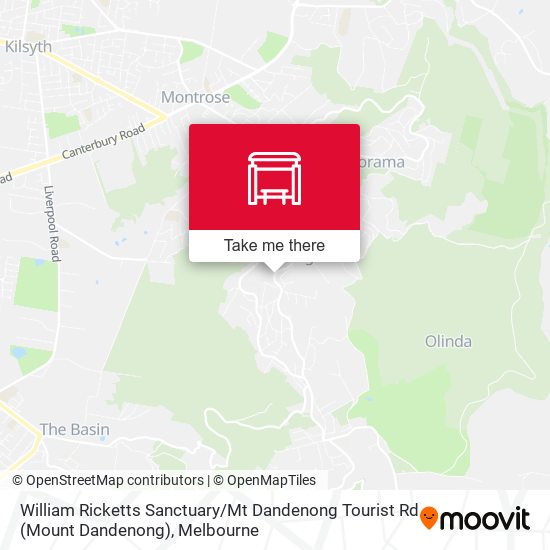 William Ricketts Sanctuary / Mt Dandenong Tourist Rd (Mount Dandenong) map