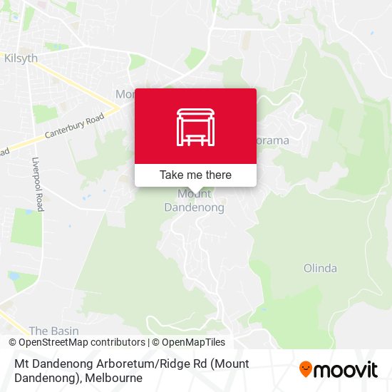 Mt Dandenong Arboretum / Ridge Rd (Mount Dandenong) map