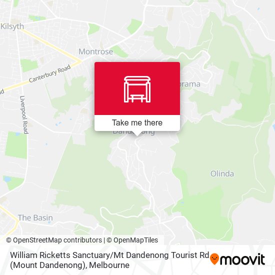 William Ricketts Sanctuary / Mt Dandenong Tourist Rd (Mount Dandenong) map