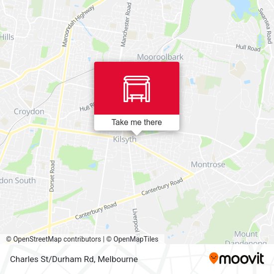 Charles St/Durham Rd map