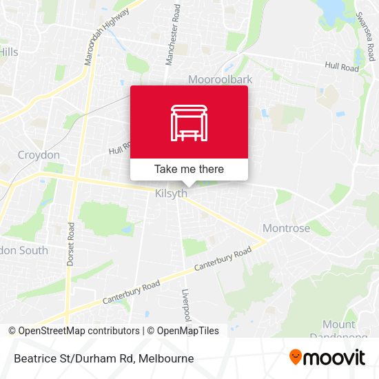 Beatrice St/Durham Rd map