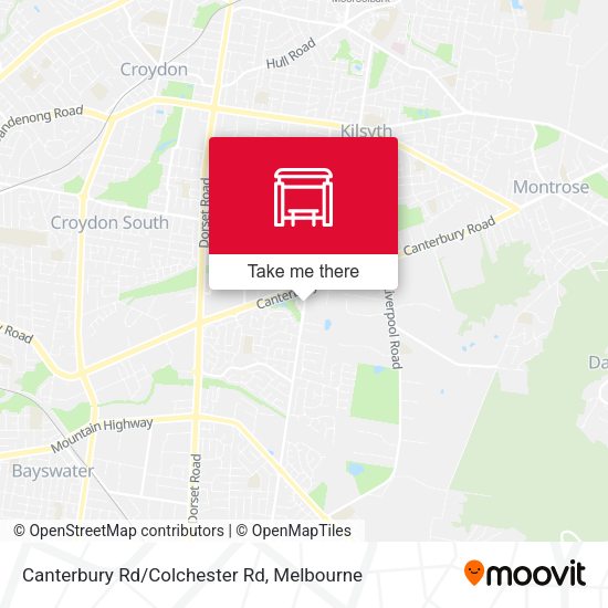 Canterbury Rd/Colchester Rd map