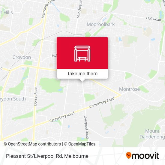 Pleasant St/Liverpool Rd map