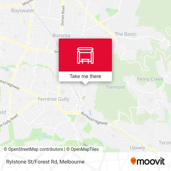 Mapa Rylstone St/Forest Rd