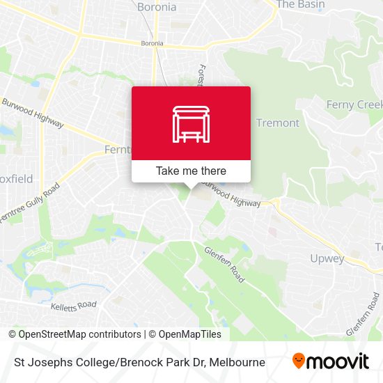 St Josephs College / Brenock Park Dr map