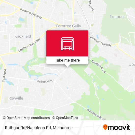 Mapa Rathgar Rd/Napoleon Rd