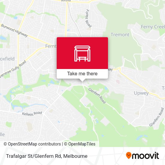 Trafalgar St/Glenfern Rd map