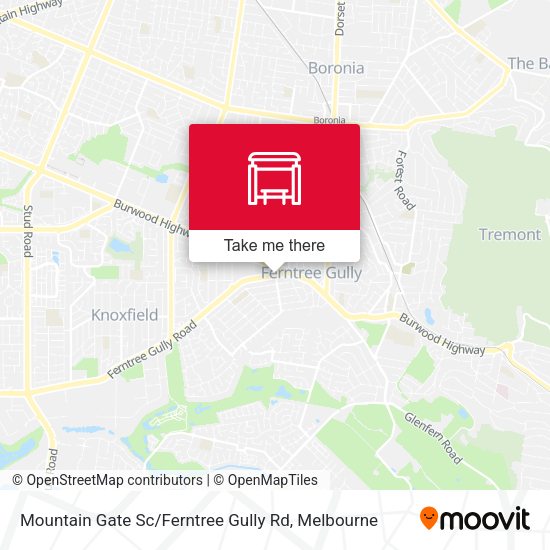 Mountain Gate Sc / Ferntree Gully Rd map