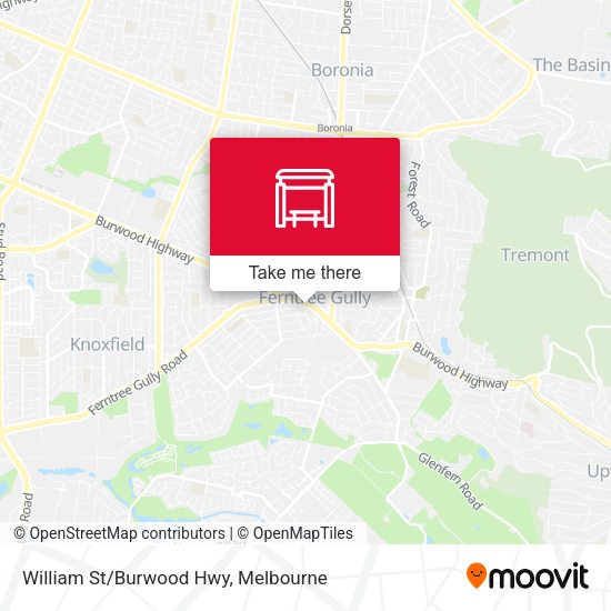 William St/Burwood Hwy map