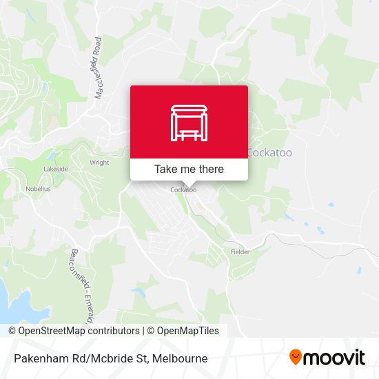 Pakenham Rd/Mcbride St map