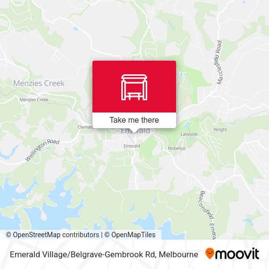 Emerald Village / Belgrave-Gembrook Rd map