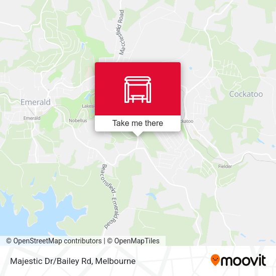 Majestic Dr/Bailey Rd map