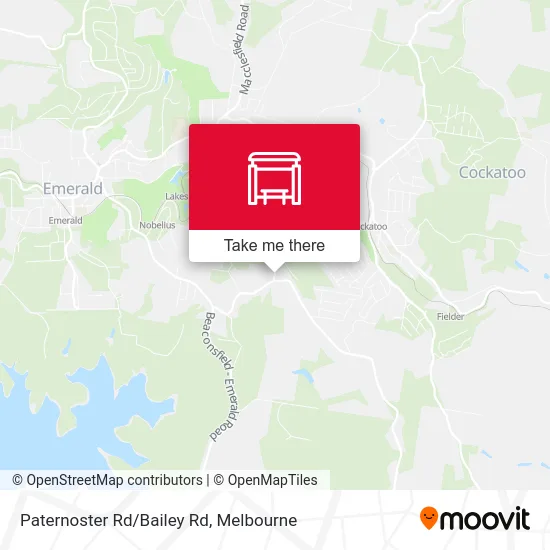 Mapa Paternoster Rd/Bailey Rd