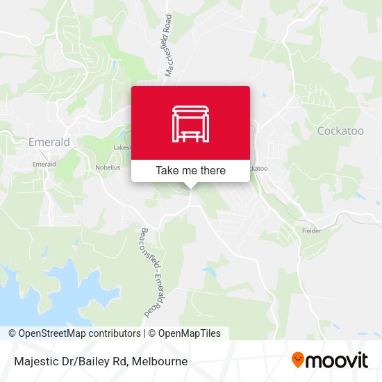 Majestic Dr/Bailey Rd map