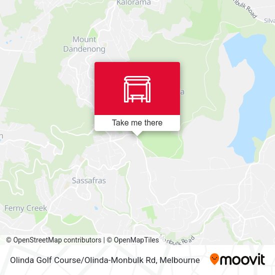 Olinda Golf Course / Olinda-Monbulk Rd map
