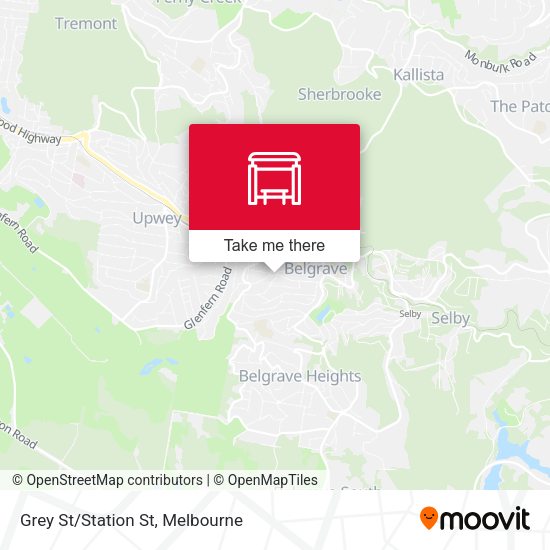 Grey St/Station St map